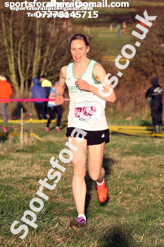 Senior womens North Eastern Cross Country, 2018 Northern Cross Country Champs., Wrekenton, Gateshead. Photo:  David T. Hewitson/Sports for All Pics